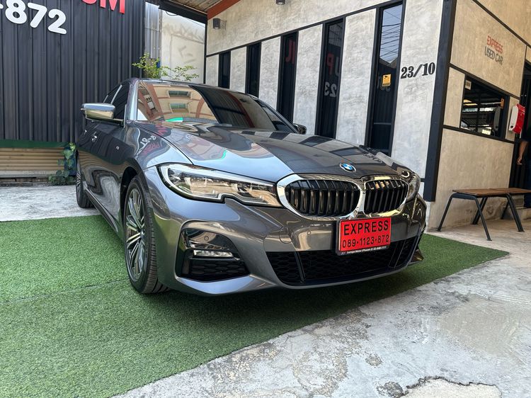 BMW Series 3 2020 320d Sedan ดีเซล ไม่ติดแก๊ส เกียร์อัตโนมัติ เทา