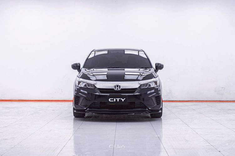 Honda City 2022 1.0 S Sedan เบนซิน ไม่ติดแก๊ส เกียร์อัตโนมัติ ดำ รูปที่ 4