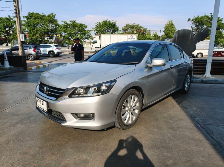 Honda Accord 2013 2.0 EL Sedan เบนซิน ไม่ติดแก๊ส เกียร์อัตโนมัติ เทา