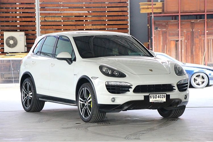 Porsche Cayenne 2013 3.0 S Hybrid Utility-car ไฮบริด เกียร์อัตโนมัติ ขาว