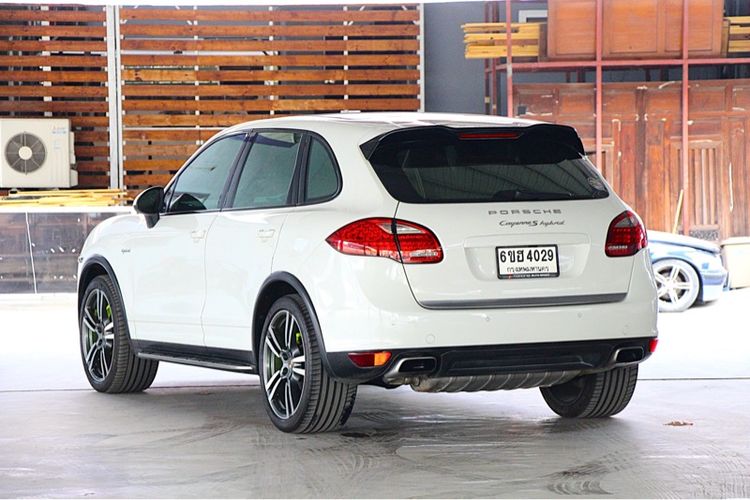 Porsche Cayenne 2013 3.0 S Hybrid Utility-car ไฮบริด ไม่ติดแก๊ส เกียร์อัตโนมัติ ขาว รูปที่ 3
