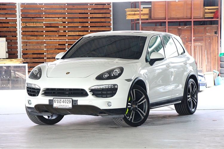 Porsche Cayenne 2013 3.0 S Hybrid Utility-car ไฮบริด ไม่ติดแก๊ส เกียร์อัตโนมัติ ขาว รูปที่ 2