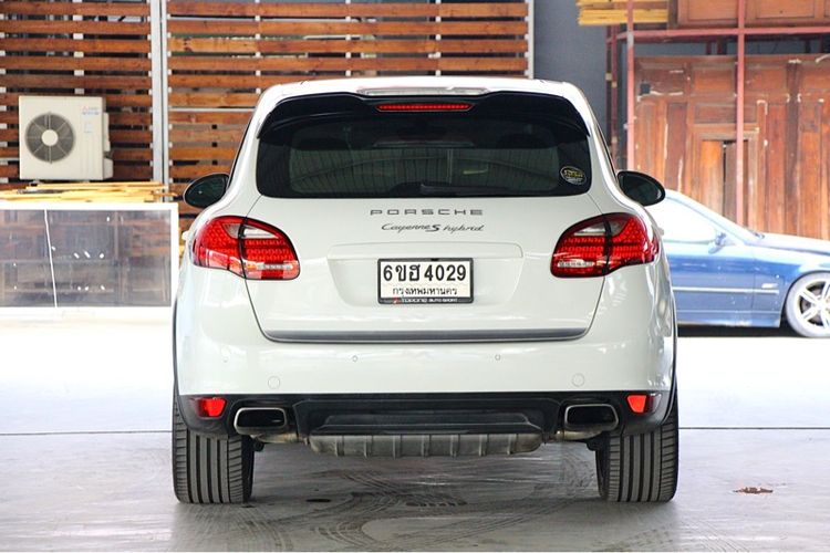Porsche Cayenne 2013 3.0 S Hybrid Utility-car ไฮบริด ไม่ติดแก๊ส เกียร์อัตโนมัติ ขาว รูปที่ 4