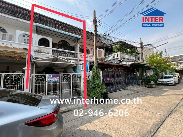 ทาวน์เฮ้าส์ 2 ชั้น 18 ตร.ว. หมู่บ้านฐิติพร 2 ซอยรามคำแหง120 ถนนรามคำแหง เขตสะพานสูง กรุงเทพมหานคร