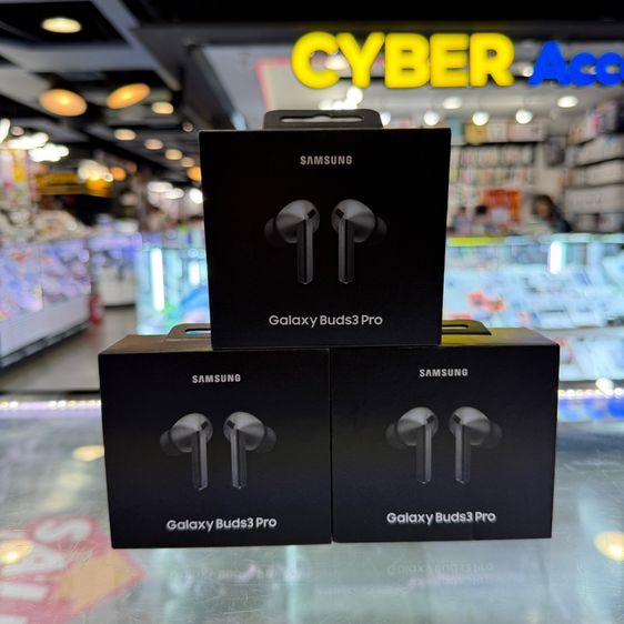 อื่นๆ Galaxy Buds3 Pro สีดำ เครื่องศูนย์ สภาพสวยมากๆ เสียงคุณภาพสูงระดับ Hi-Fi พร้อม มี AI ตัดเสียงรบกวนอัตโนมัติ ใช้งานดีเยี่ยม ครบยกกล่อง🩷🩷