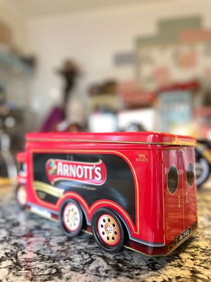 กล่องสังกะสีวินเทจArnott’s รูปที่ 5