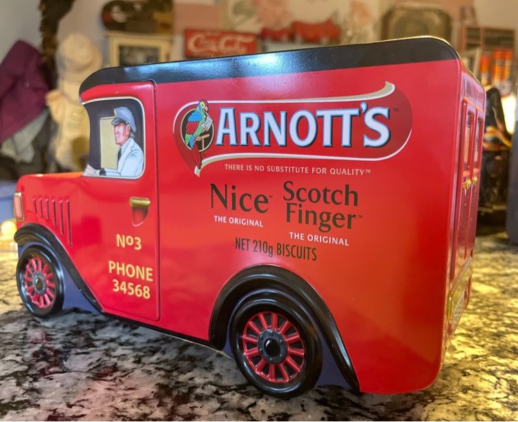 กล่องสังกะสีวินเทจArnott’s รูปที่ 4
