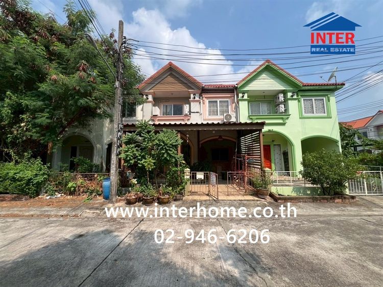 ทาวน์เฮ้าส์ 2 ชั้น 21 ตร.ว. หมู่บ้านนิรันดร์วิลล์ สุขุมวิท ใกล้สวนหลวง ร9 ซอยเฉลิมพระเกียรติ ร.9 ซอย22 ถนนกาญจนาภิเษก 