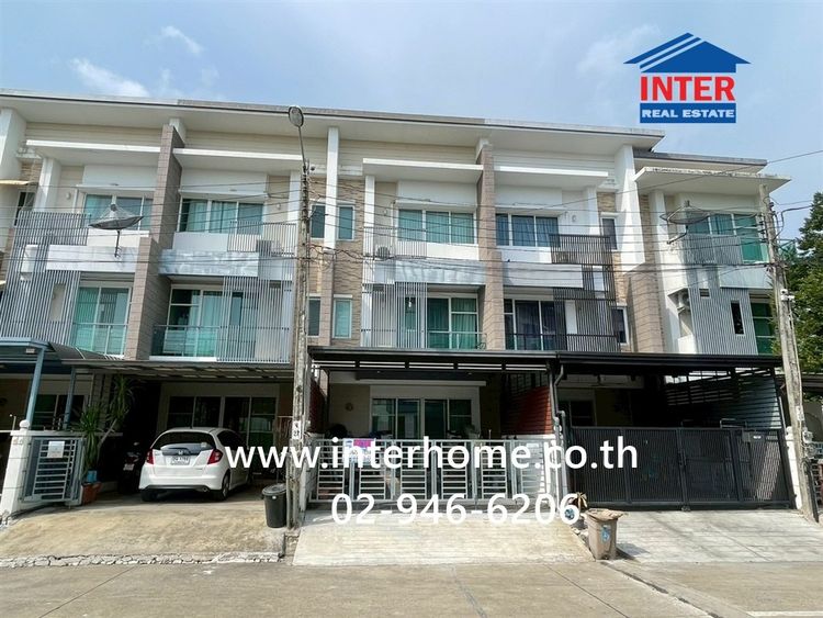 ทาวน์โฮม 3 ชั้น 27 ตร.ว. หมู่บ้านทาวน์พลัส เอ็กซ์ ลาดพร้าว ใกล้ชิค รีพับบลิค ซอยโยธินพัฒนา11 แยก7 ถนนลาดพร้าว ถนนเลียบด่วนรามอินทรา