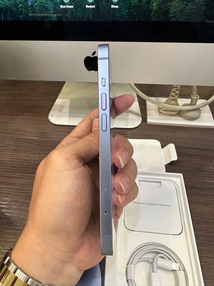 ไอโฟน14 สีฟ้า 128gb เครื่องศูนย์ไทย รูปที่ 6