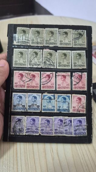 แสตมป์เก่า ผ่านการใช้งานจริง เจ้าของขายเอง สะสม70ปี รูปที่ 7