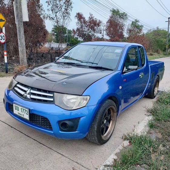 รถ Mitsubishi Triton 2.5 GLX สี ฟ้า