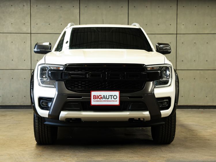 Ford Ranger 2022 2.0 Hi-Rider Wildtrak Pickup ดีเซล ไม่ติดแก๊ส เกียร์อัตโนมัติ ขาว รูปที่ 4