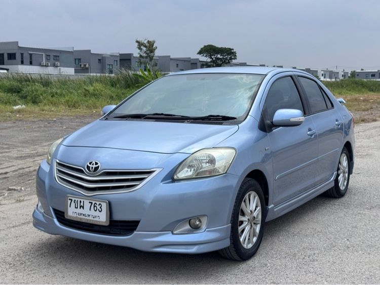 รถ Toyota Vios 1.5 G สี ฟ้า