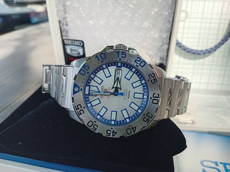 Seiko Minimonster Gen2 หน้า Snow