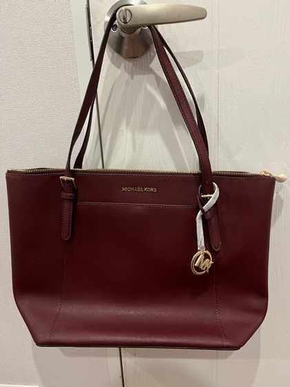 หญิง แดง หนังแท้ กระเป๋า Michael Kors มือ1