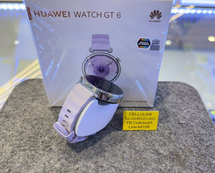 (ติดจอง)Huawei WATCH GT6 41mm ประกันศูนย์ไทย11เดือน ไร้รอย ครบกล่อง รูปที่ 10