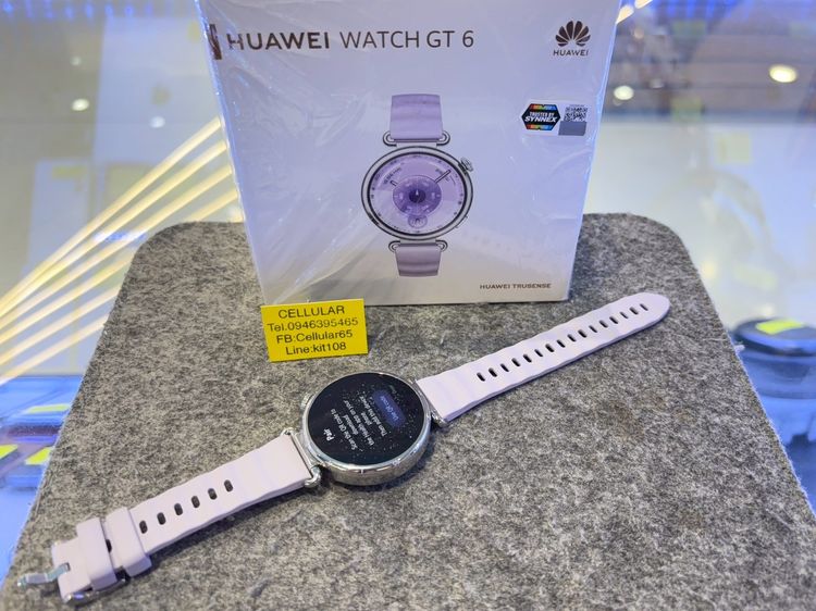 (ติดจอง)Huawei WATCH GT6 41mm ประกันศูนย์ไทย11เดือน ไร้รอย ครบกล่อง รูปที่ 4