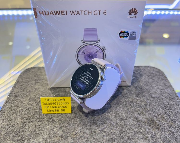 (ติดจอง)Huawei WATCH GT6 41mm ประกันศูนย์ไทย11เดือน ไร้รอย ครบกล่อง