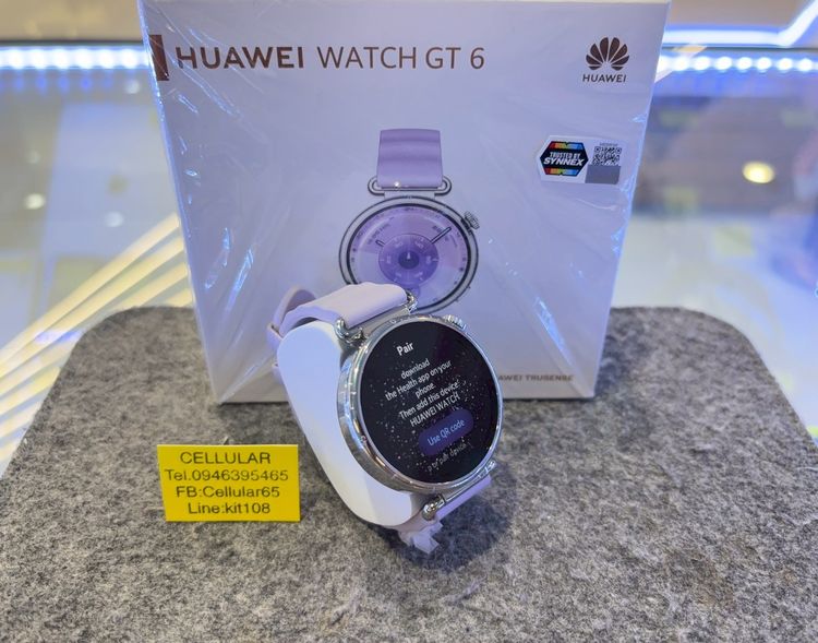 (ติดจอง)Huawei WATCH GT6 41mm ประกันศูนย์ไทย11เดือน ไร้รอย ครบกล่อง รูปที่ 8