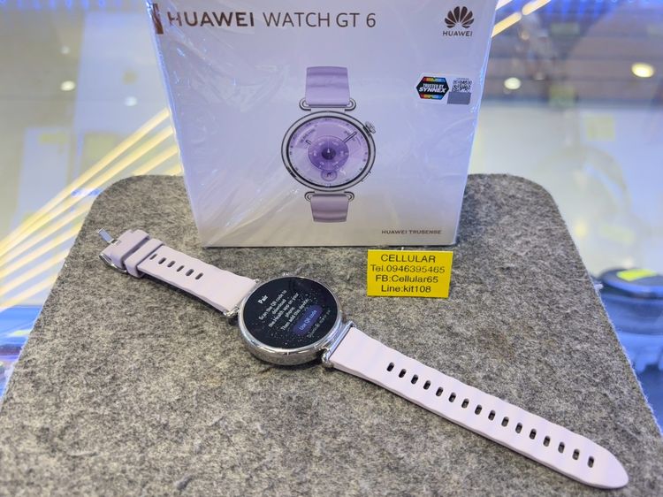 (ติดจอง)Huawei WATCH GT6 41mm ประกันศูนย์ไทย11เดือน ไร้รอย ครบกล่อง รูปที่ 5