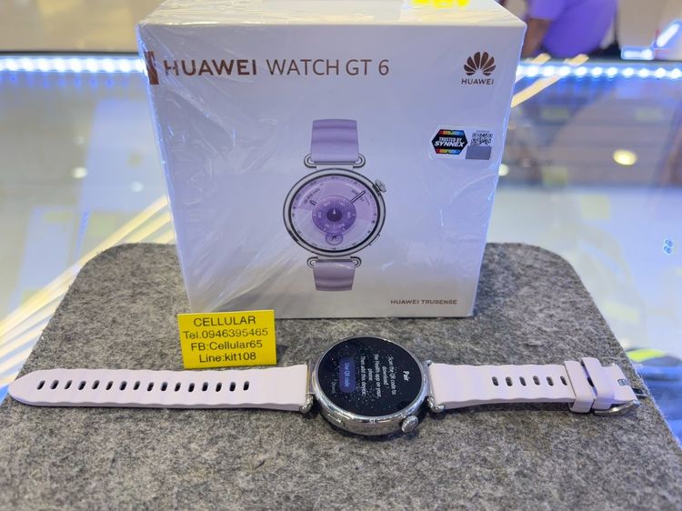 (ติดจอง)Huawei WATCH GT6 41mm ประกันศูนย์ไทย11เดือน ไร้รอย ครบกล่อง รูปที่ 2
