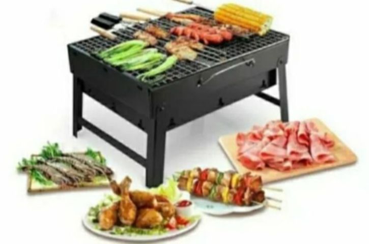 เตาย่าง BBQ ใส่ถ่าน ตั้งโต๊ะ