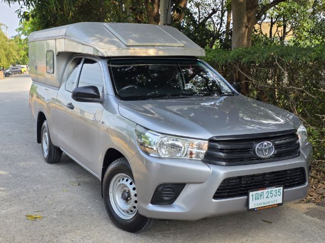 Toyota Hilux Revo 2016 2.4 J Pickup ดีเซล ไม่ติดแก๊ส เกียร์ธรรมดา เทา รูปที่ 3