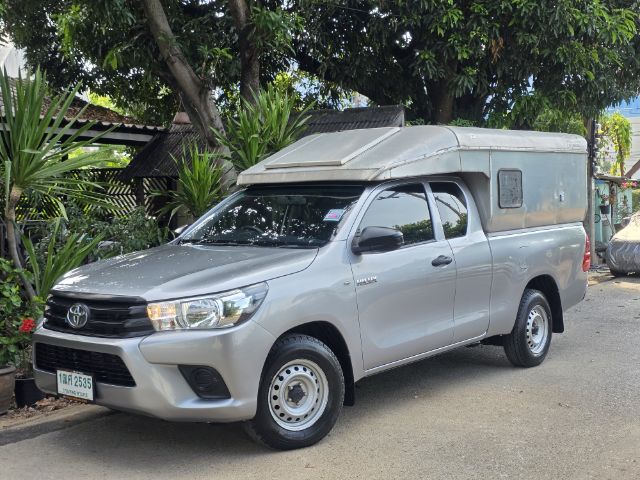 Toyota Hilux Revo 2016 2.4 J Pickup ดีเซล ไม่ติดแก๊ส เกียร์ธรรมดา เทา
