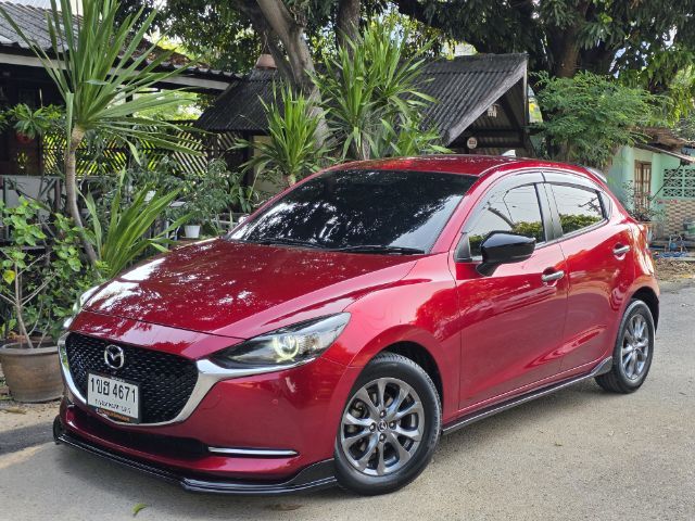 Mazda Mazda 2 2021 1.3 Skyactiv-G S Leather Sports Sedan เบนซิน ไม่ติดแก๊ส เกียร์อัตโนมัติ แดง