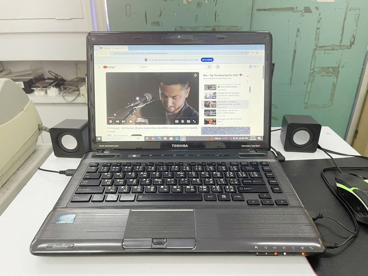 toshiba satellite P745 i7 Gen 2 Ram 8 GB ใช้งานได้ดี ราคาถูกใจ รูปที่ 4