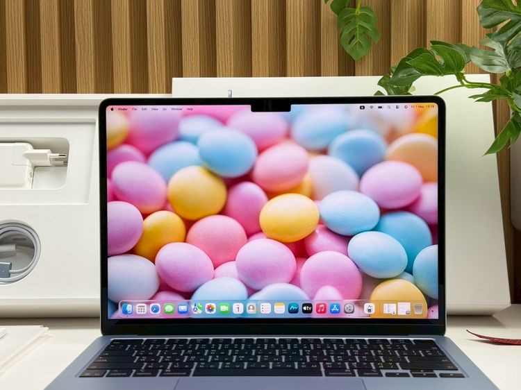 MacBook Air 13.6-inch M4 2025 Ram16GB SSD256GB SkyBlue apple care 29 April 2027  รูปที่ 4