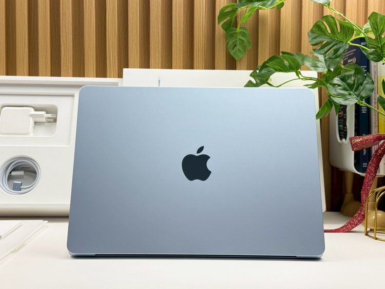 MacBook Air 13.6-inch M4 2025 Ram16GB SSD256GB SkyBlue apple care 29 April 2027  รูปที่ 7