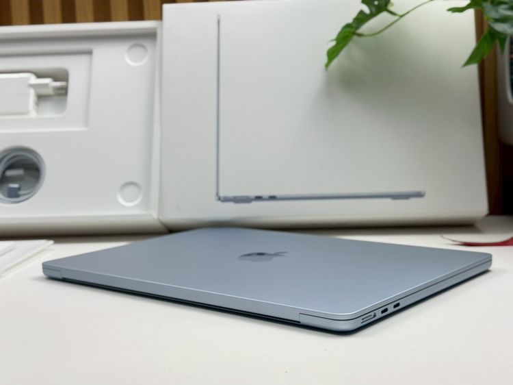MacBook Air 13.6-inch M4 2025 Ram16GB SSD256GB SkyBlue apple care 29 April 2027  รูปที่ 9