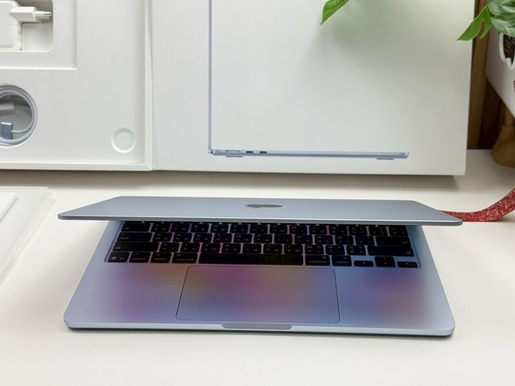 MacBook Air 13.6-inch M4 2025 Ram16GB SSD256GB SkyBlue apple care 29 April 2027  รูปที่ 6