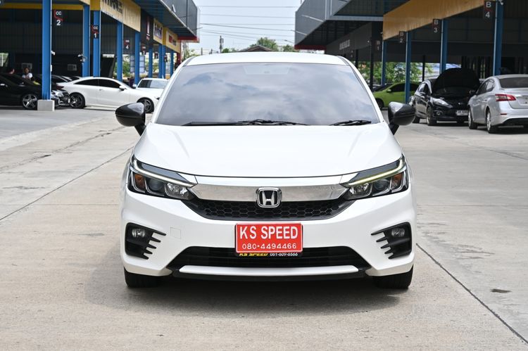 Honda City 2020 1.0 S+ Sedan เบนซิน ไม่ติดแก๊ส เกียร์อัตโนมัติ ขาว รูปที่ 2