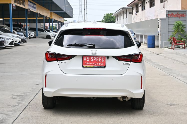 Honda City 2020 1.0 S+ Sedan เบนซิน ไม่ติดแก๊ส เกียร์อัตโนมัติ ขาว รูปที่ 4