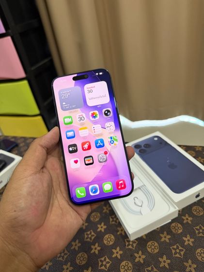 iPhon 17 Pro Max 256GB Deep Blue สวยมาก เหมือนได้มือ1 รับเทิร์นทุกรุ่นสอบถามได้คัฟ รูปที่ 5