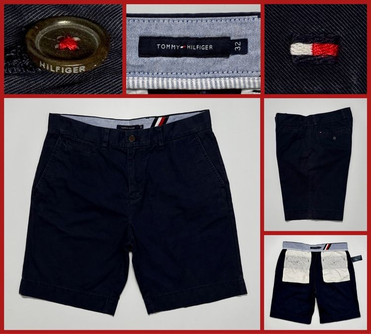 ⚠️รุ่นใหม่‼️กางเกงขาสั้น TOMMY HILFIGER ของแท้ ผ้า CHINO