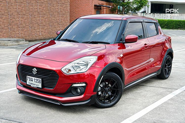 รถ Suzuki Swift 1.2 GL สี แดง