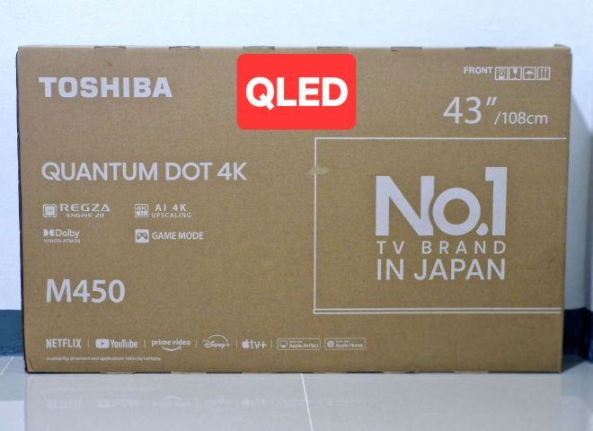 ทีวี 43" QLED TOSHIBA สมาททีวี 4K รูปที่ 3