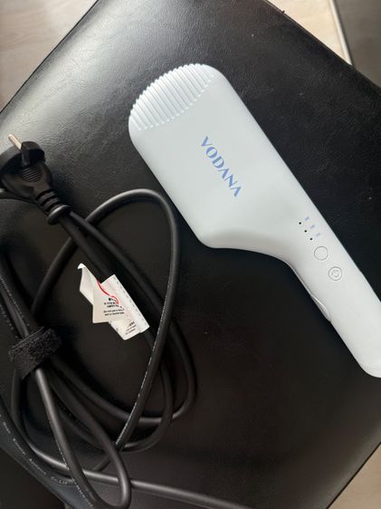 อุปกรณ์เสริมความงาม VODANA l ลอนมาม่า ลอนเมอเมด Compact Wave Iron - Creamy Blue (32mm) เครื่องลอนผม Vodana สีฟ้า สไตล์เกาหลี