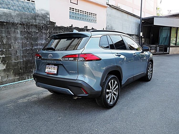 Toyota Corolla Cross 2022 1.8 Hybrid Premium Safety Utility-car ไฮบริด ไม่ติดแก๊ส เกียร์อัตโนมัติ เทา รูปที่ 4