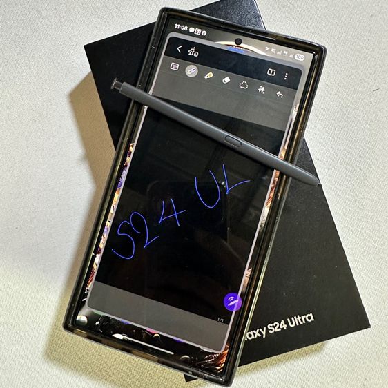 Samsung S24ultra สีtitanium black รูปที่ 7