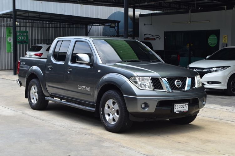 Nissan Navara 2008 2.5 LE Grand Titatium Pickup ดีเซล ไม่ติดแก๊ส เกียร์ธรรมดา เทา รูปที่ 4