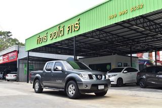 Nissan Navara 2.5 LE 4WD Double CAB ปี2008 สีเทา เกียร์ธรรมดา ไมล์น้อย ตัวถังสวย ภายในสวย เครื่องเกียร์ดี รถสวยพร้อมใช้งาน