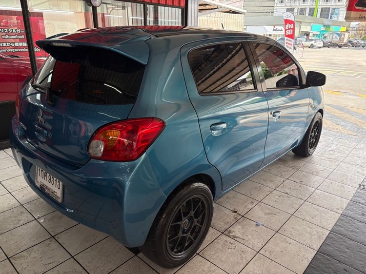 Mitsubishi Mirage 2012 1.2 GLS Sedan เบนซิน ไม่ติดแก๊ส เกียร์อัตโนมัติ น้ำเงิน รูปที่ 4