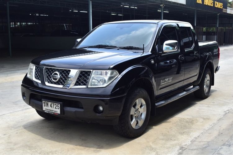 Nissan Navara 2007 2.5 LE Grand Titatium Pickup ดีเซล ไม่ติดแก๊ส เกียร์อัตโนมัติ ดำ รูปที่ 4