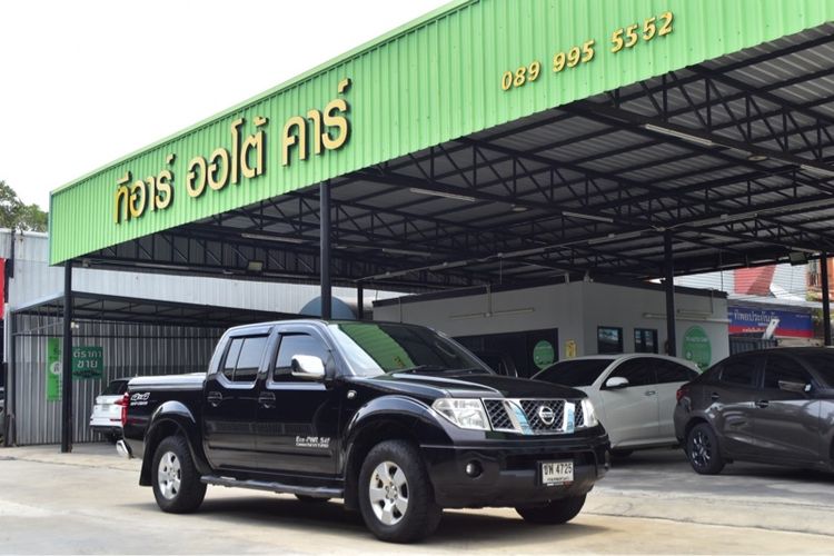 Nissan Navara 2007 2.5 LE Grand Titatium Pickup ดีเซล ไม่ติดแก๊ส เกียร์อัตโนมัติ ดำ
