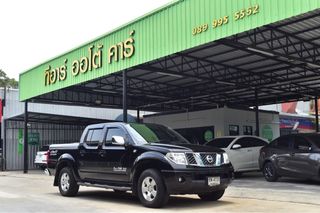 Nissan Navara 2.5 LE 4WD Double CAB ปี2007 สีดำ เกียร์ออโต้ ไมล์น้อย ตัวถังสวย ภายในสวย เครื่องเกียร์ดี รถสวยพร้อมใช้งาน
